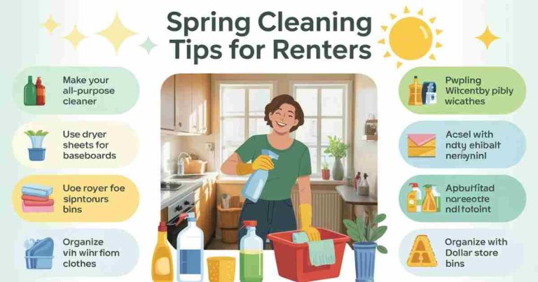 Budget Spring Cleaning Tips Every Renter Should Try