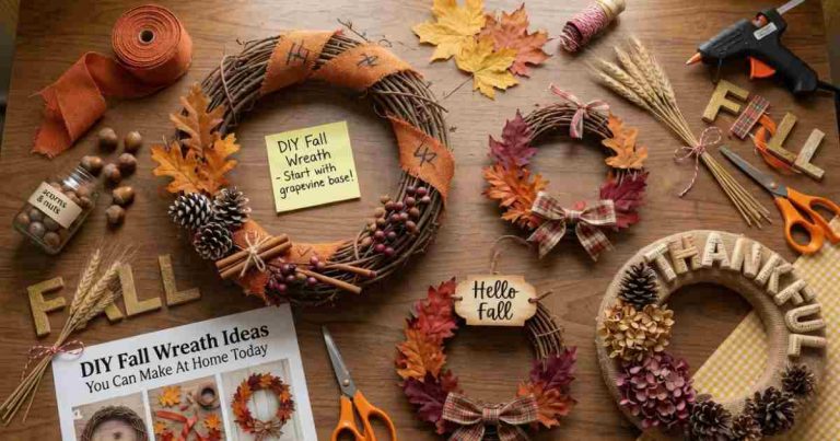 Diy Fall Wreath Ideas You Can Make At Home Today