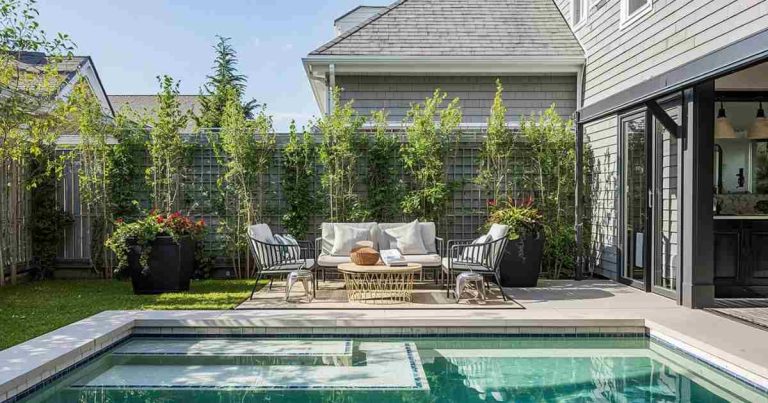 How To Style A Poolside Area On Any Budget At Home