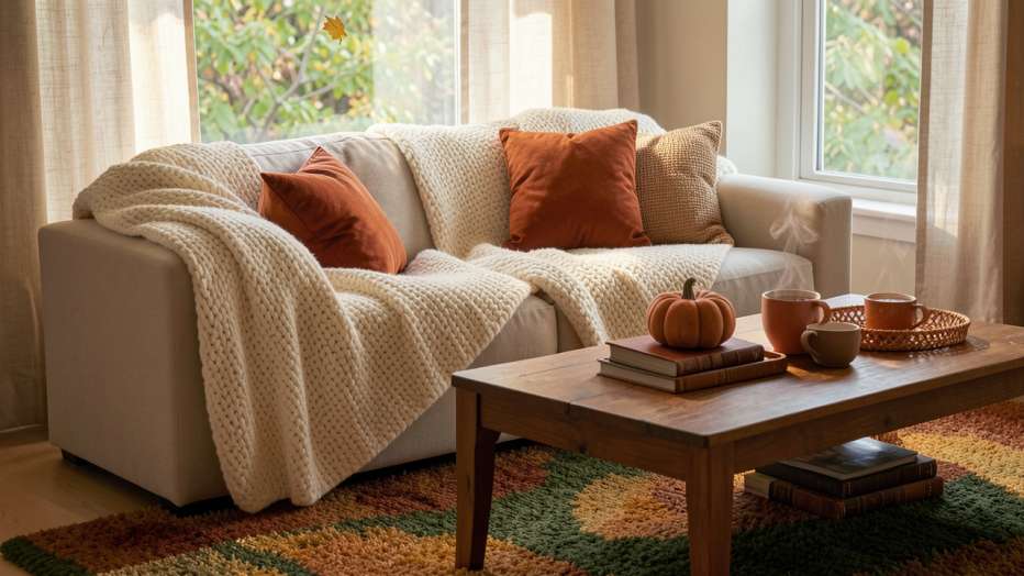 Adding Cozy Textures for a Fall Vibe