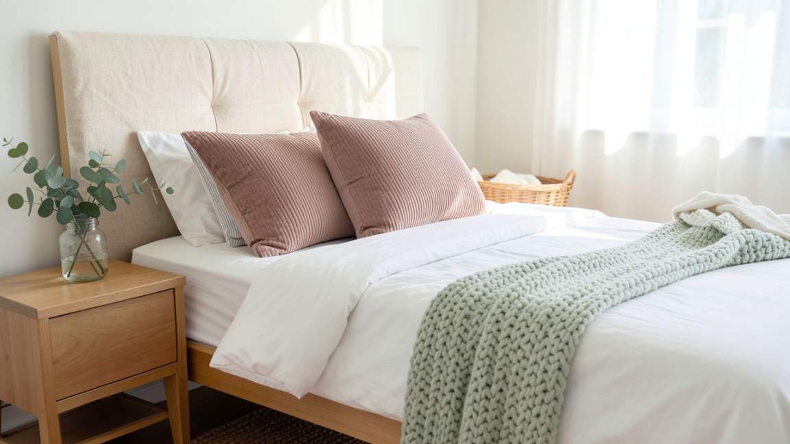 Changing Textures and Accents for a Cozy Spring Feel