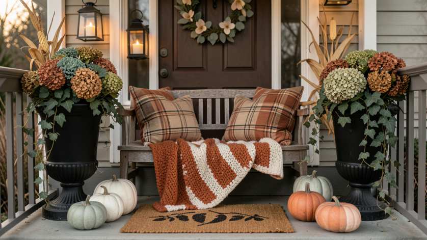 Creating a Welcoming Fall Porch Atmosphere