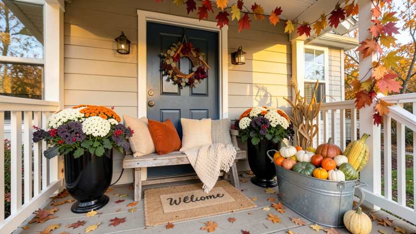 Creating a Welcoming Fall Porch