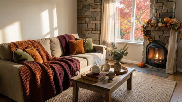 Fall Living Room Decor Ideas For A Cosy Home