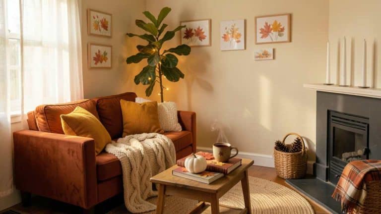 How To Decorate A Tiny Living Room For Fall Season