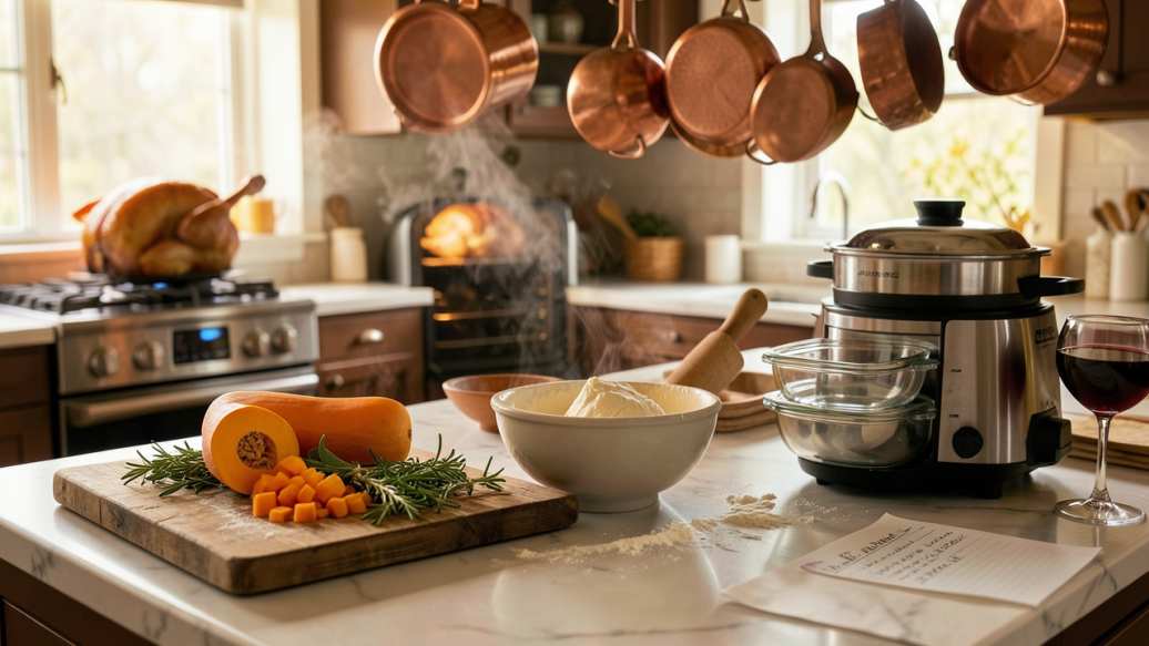 Kitchen and Food Preparation Zones