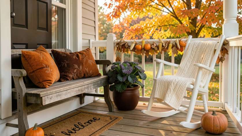 Maintaining Your Fall Porch Decor