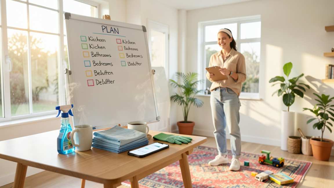 Planning Your Big Cleaning Day