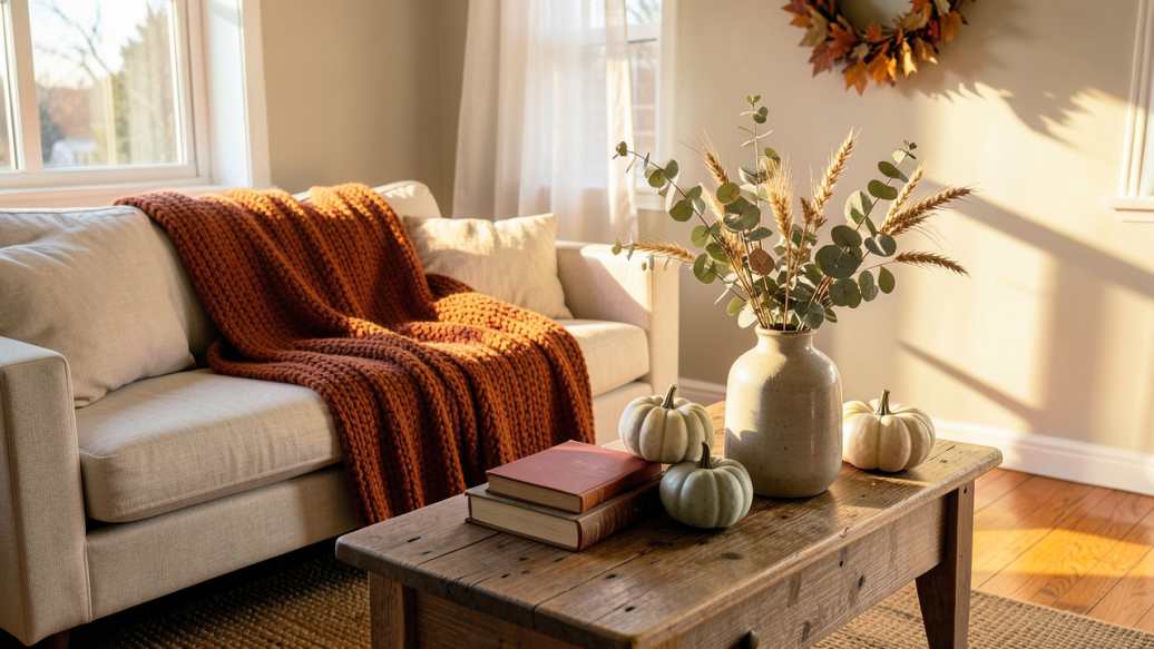 Rearranging and Styling for a Fall Feel