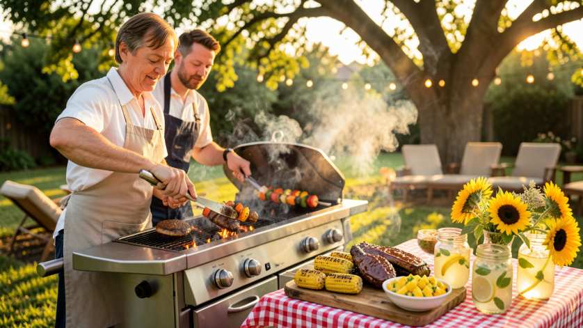 The Art of Grilling and Serving