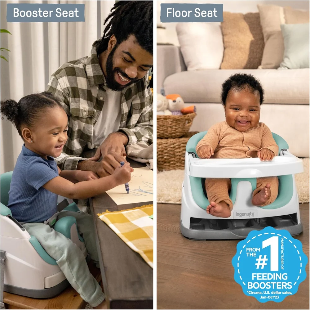 Ingenuity Baby Base 2-in-1 Booster Feeding and